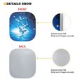 thumbnail image 3 of Chririnla Blue Butterfly Car Sun Shade for Women Thermal Windshield Sunshade Reflective UV Protection Sun Visor for Front Window, Novelty Car Accessories Interior Decor, 3 of 7