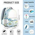 thumbnail image 6 of "Stylish Butterfly Pattern College Backpack - Large Capacity School Bag with Laptop Compartment", 6 of 6