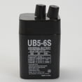 thumbnail image 1 of 6V 5Ah Sealed Lead Acid Battery for Deer Feeder, 1 of 1