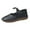 Black, variant on Mostsola Walking Shoes Women Lace up Mary Jane Shoes Non-Slip Flats Soft Lightweight Sneakers