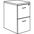 thumbnail image 4 of Lorell Essentials Walnut File/File Mobile Pedestal Letter, 4 of 7