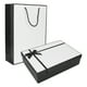 thumbnail image 3 of Presente Cajas De Regalo, Caja De Regalo De Papel Rectangular, Cajas De Regalo Cinta Bowknot Caja De Regalo Blanca Negra Con Bolsa Para Boda Fiesta De Cumpleaños De Halloween, 3 of 5
