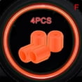 thumbnail image 2 of HLONK 4PCS Glow In Dark Car Valve Caps Tyre Valve Stem Air Dust Rim Cover Accessories F3T6, 2 of 7