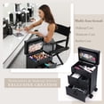 thumbnail image 2 of Manicura de piel vegana con ruedas Frenessa Rolling Nail Case, 2 of 7