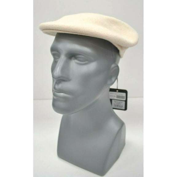 Mens Bruno Capelo Bone/Ivory Cap 100% Wool Hat ML-418