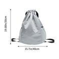 thumbnail image 4 of MasteelfCA Drawstring Backpack Basketball Backpack Drawstring Sports Backpack Fitness Bag, 4 of 7