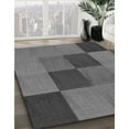 thumbnail image 2 of Ahgly Company Indoor Round Patterned Gray Wolf Gray Area Rugs, 3' Round, 2 of 6