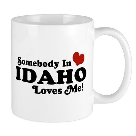 

CafePress - Somebody In Idaho Loves Me Mug - Ceramic Coffee Tea Novelty Mug Cup 11 oz