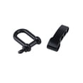 thumbnail image 4 of 20 Piezas de Hebilla de Grillete de Pulsera de Paracord, de Grillete de de Clip de Grillete D Ajustable para Pulsera de Supervivencia Negro, 4 of 8