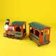 thumbnail image 5 of Locomotora de vapor retro, motor ferroviario, modelo fundido a presión, Sunnimix locomotoras de vapor, 5 of 7
