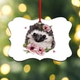 thumbnail image 3 of CafePress - Hedgehog Aluminum - Scroll Ornament, 3 of 3