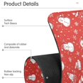 thumbnail image 4 of Yayeee Faucet Mat for Kitchen Sink 14.7" Diatomite Long Splash Guard Pad, Red Snowman, 2 Pack, 4 of 7