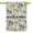 White-218, variant on Spring Summer Multicolored Flower Leaves Garden Flag 28x40 Inch Double Side for Outdoor Courtyard Garden Decor Flowers Welcome Holiday Flag for Outside Decoration