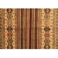 thumbnail image 1 of Ahgly Company Indoor Rectangle Abstract Brown Contemporary Area Rugs, 7' x 10', 1 of 4
