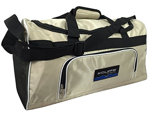 Sport Duffel Bag Fitness Gym Bag Luggage Travel Bag Sports Equipment Gear Bag, Apple Green by K-Cliffs