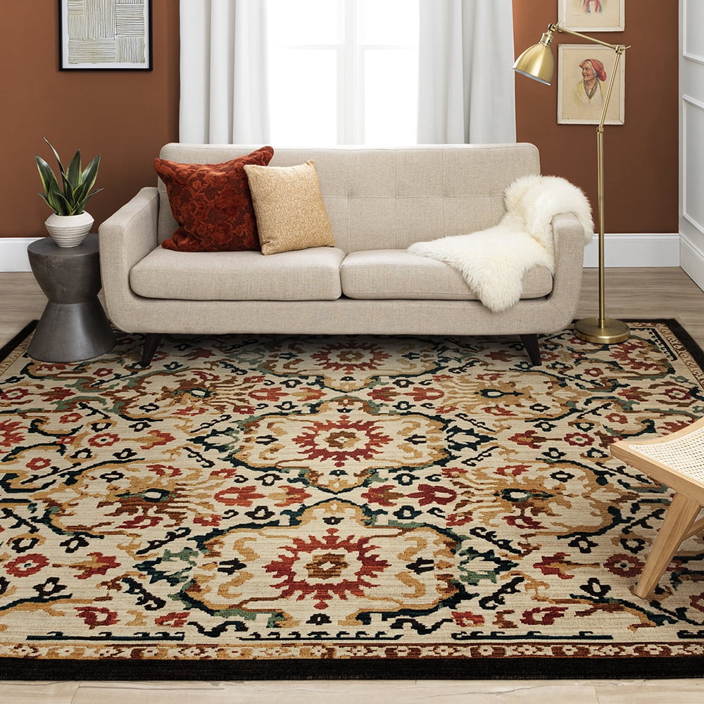 Mohawk Home Gwydrin Woven Indoor Area Rug, Cream, 6' x 9'