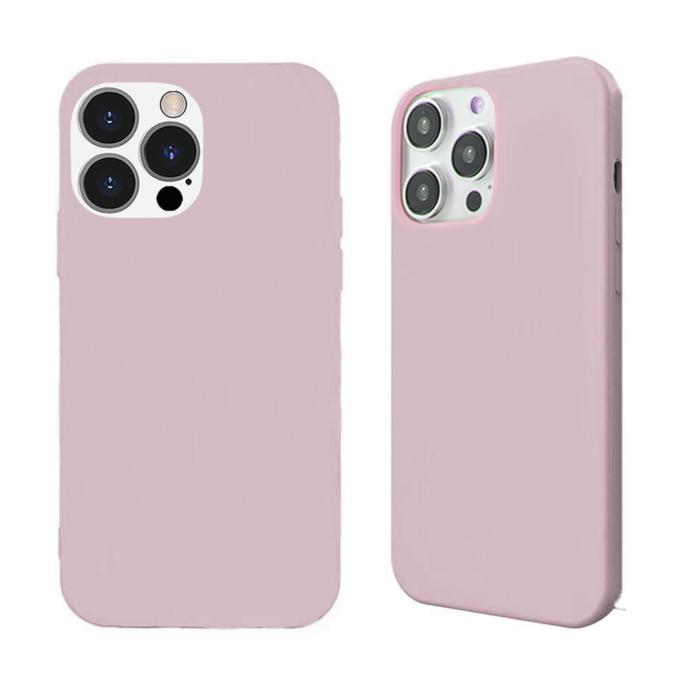 FOR IPHONE 15 PLUS (6.7) / IPHONE 14 PLUS (6.7) SIMPLEMADE MAGSAFE  COMPATIBLE LIQUID AIR SOFT SILICONE 2.5MM BACK COVER CASE WITH MICROFIBER  LINING - LAVENDER - DreamWireless
