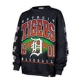 thumbnail image 2 of Women's '47  Navy Detroit Tigers Trendy Team Go Big Oversized Sweatshirt, 2 of 3