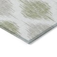 thumbnail image 4 of Addison Rugs Chantille Indoor/Outdoor Transitional Ikat Aloe Washable Rectangle Rug, 1'8" x 2'6", 4 of 6