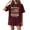 Wine, variant on Iaqnaocc Shirts for Women 250 Anniversary Usa Shirt Retro 250th Anniversary Usa Shirt Independence Day Round Neck Anniversary Summer Independence Day 250 Anniversary Shirt Wine 2XL