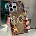 thumbnail image 5 of Glitter Kickstand Case for iPhone 17 Pro Max,Cute Luxury Bling Sparkly Diamond Butterfly with Foldable Stand Elegant Mirror Shockproof Women Girls Protective Case for iPhone 17 Pro Max,Purple, 5 of 14