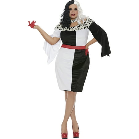 Women's Plus Size The Dalmatian Whisperer Halloween Costume