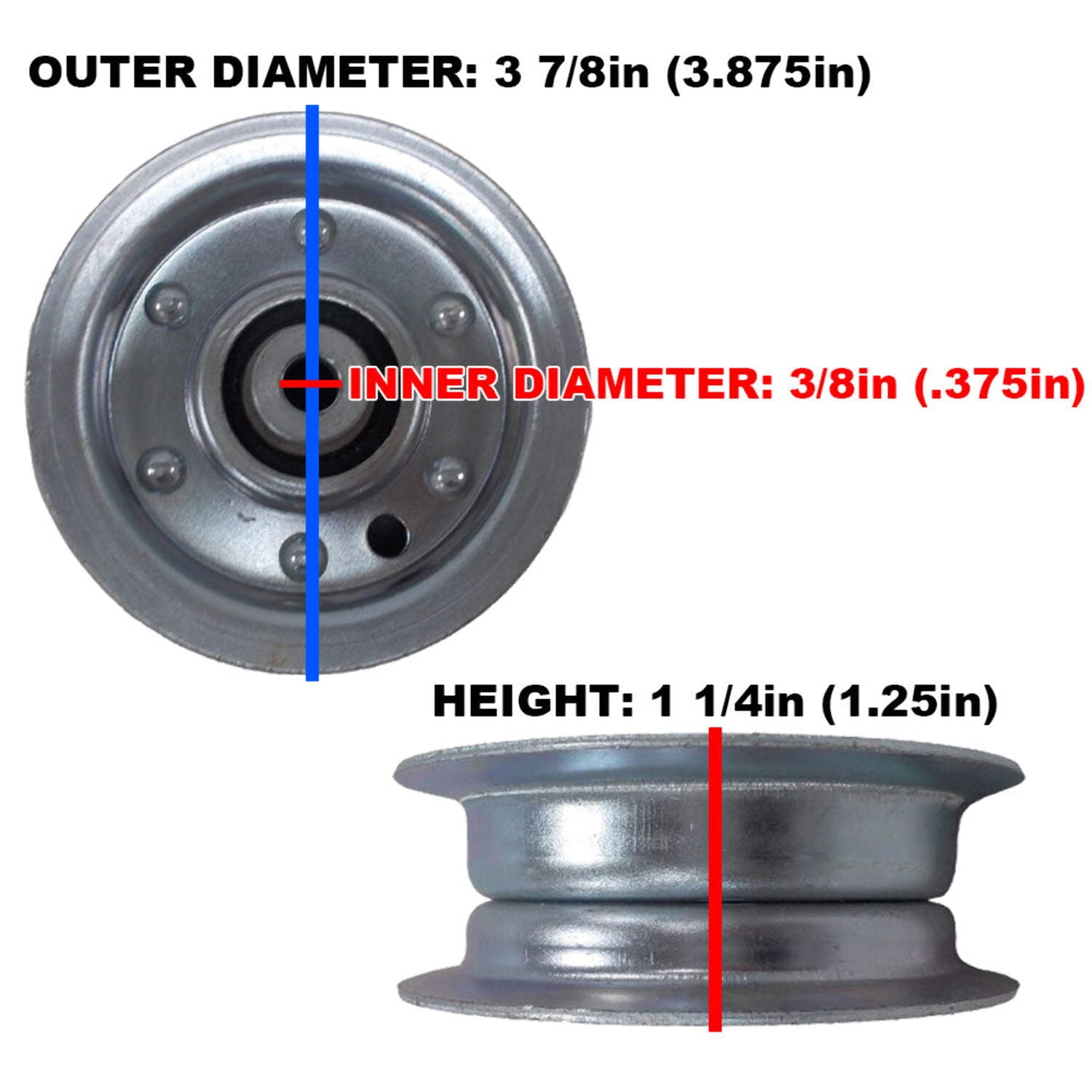 Proven Part 42 Inch Mower Deck Rebuild Kit Spindles Pulley Belt Blades For 174883 127843 130794 153535