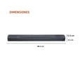 thumbnail image 2 of Barra de Sonido con Subwoofer JBL JBLBAR1000PROBLKAM Negro, 2 of 4