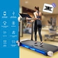 thumbnail image 1 of 3HP Folding Treadmill for Home or Office with Bluetooth Speaker, 7.5mph, 1 of 10