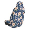 thumbnail image 2 of Wukai Flower Full Set Car Seat Covers with Soft Padding Universal Auto Front Seats Protector and Cushion Mat, 2 of 5