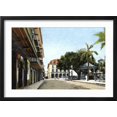 thumbnail image 2 of Art.com Central Park and Canal Building, Panama City, Panama, C1920S Giclee Print, Black Frame Wall Art, 23" x 17", 2 of 5