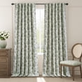 thumbnail image 1 of Cortinas Opacas Florales Jinchan para Dormitorio, 244 cm de Largo, 1 of 9