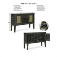 thumbnail image 4 of Signature Design by Ashley Galliden Black & Light Brown Dining Server, 4 of 12