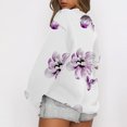 thumbnail image 5 of 2023 Sweat-Shirt Mode pour Femmes 50% de Réduction Liquidation Col Rond Imprimé Pull Ample à Capuche Manches Longues, 5 of 5