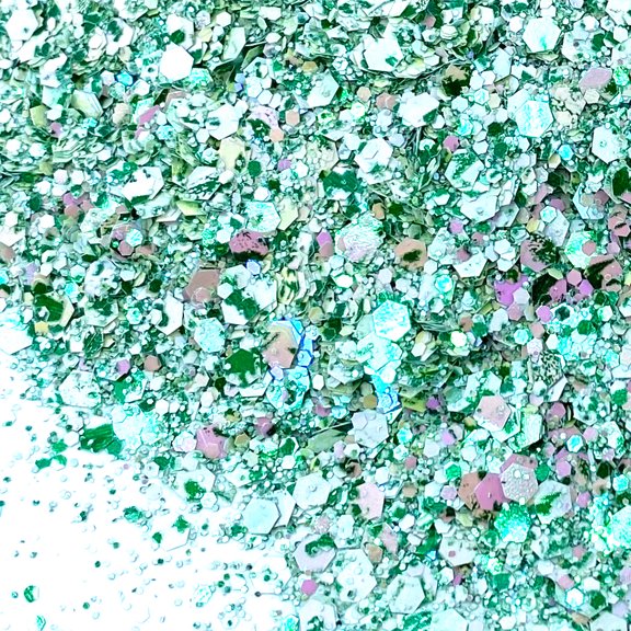 Green Apple Mix Glitter Confetti (1oz = 28g)