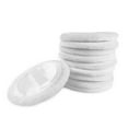 thumbnail image 2 of 10 Pack Powder Puff Cotton Cosmetic Powder Makeup Puffs Pads Makeup with Ribbon Face Powder Puffs for Loose and Foundation, 2 of 5