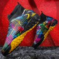 thumbnail image 4 of Tacos de fútbol transpirables para hombre, botas de entrenamiento de fútbol ultraligeras, zapatillas Unisex, tacos largos ligeros, 4 of 5