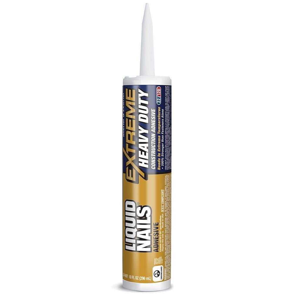 Liquid Nails Extreme Heavy Duty White All Surface Adhesive (LN907), 10