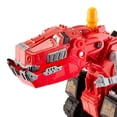 thumbnail image 5 of Mattel Dinotrux Ty Rux Character Talking Toy Dinosaur Crane Dozer Vehicle, Red, 5 of 5