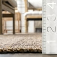 thumbnail image 4 of Rugs USA Lennox Persian Medallion Tassel Area Rug, 7' 6" x 9' 6", Luster Brown, 4 of 9