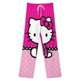 thumbnail image 3 of Hello Kitty Womens Comfy Pajama PJ Pants Lounge Pants Sleepwear Drawstring PJ Bottoms Pants, 3 of 7