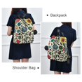 thumbnail image 4 of FORMRS Women's Travel Backpack Purse Anti-Theft Hidden Pockets Casual Shoulder Bag, Vibrant Floral, 4 of 7