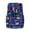 Blue, variant on IROINNID Toddler Boys Girls Cute Pattern Hoodie Zipper Puffer Vest Windproof Waterproof Sleeveless Warm Keeping Coat