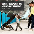 thumbnail image 4 of Baby Jogger City Tour 2 Ultra-Compact Travel Stroller, Jet, 4 of 4