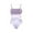 CY2513Z1, variant on 2024 High Quality One Piece Swimsuit Floral Ruffle Printed Push Up Women Bikini Set Swimwear Push Up Bathing Suit Beach Wear (Gold,M)