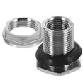 thumbnail image 2 of Stainless Steel Bulkhead Fitting for Water Tank with Garden Hose Thread 1/2 Inch, 2 of 8