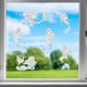thumbnail image 4 of 6 Uds Arcoíris Suncatcher Ventana Se Aferra Anticolisión Ventana Pegatinas Calcomanías Para Pájaros ANGGREK Window Stickers, 4 of 8