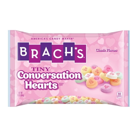 Brach's Tiny Conversation Hearts Candy, 16 Ounce Bag