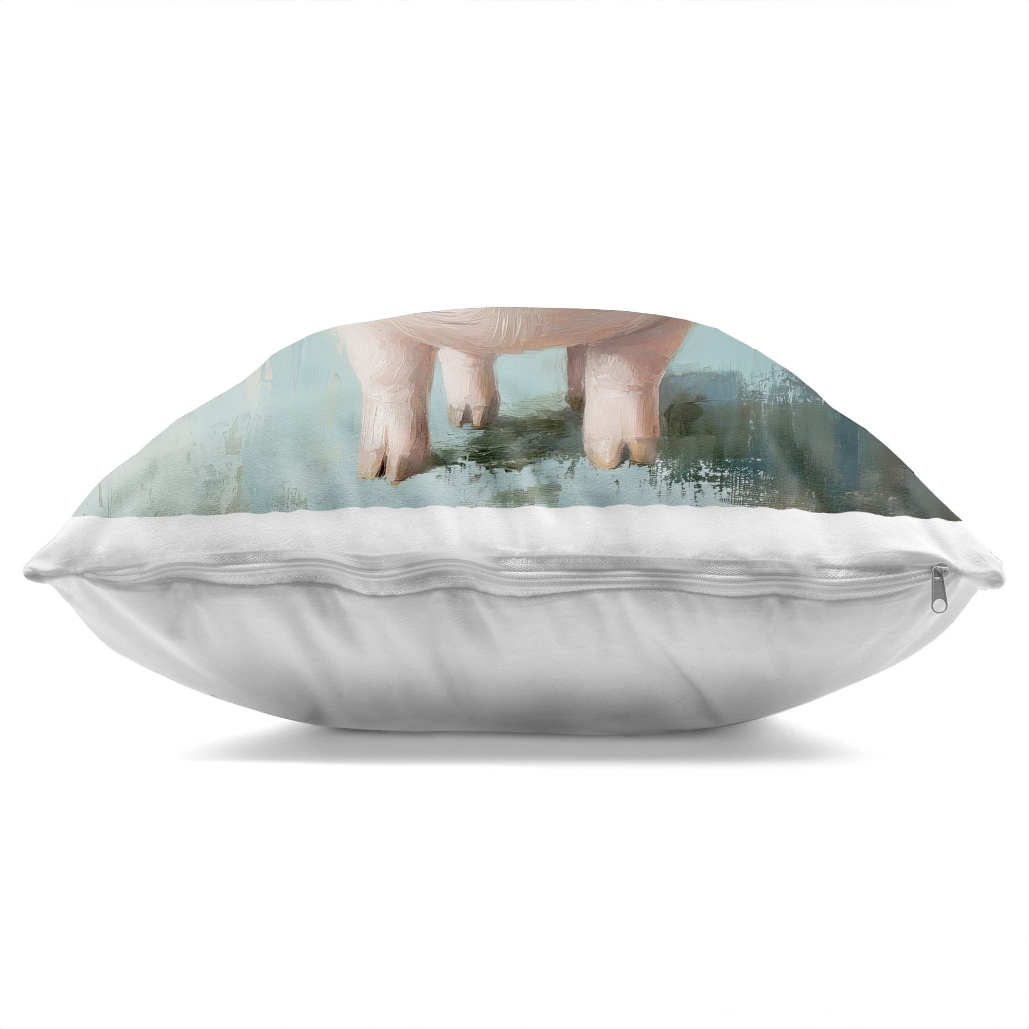 Stupell Industries Nerdy Natalie Piglet Decorative Printed Throw Pillow, design by Tina LeCour