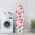 thumbnail image 3 of Kuiaobaty Non-Slip Ironing Board Cover with Elastic Edge Cherry Blossom Leaf Pattern Protective Scorch Polyster Ironing Board Replacement Cover Stain Resistant Home Decoration, 3 of 5